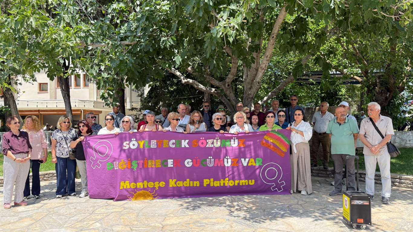 Menteşe Kadın Platformu'ndan nafaka ve 12. Yargı Paketi tepkisi haberi